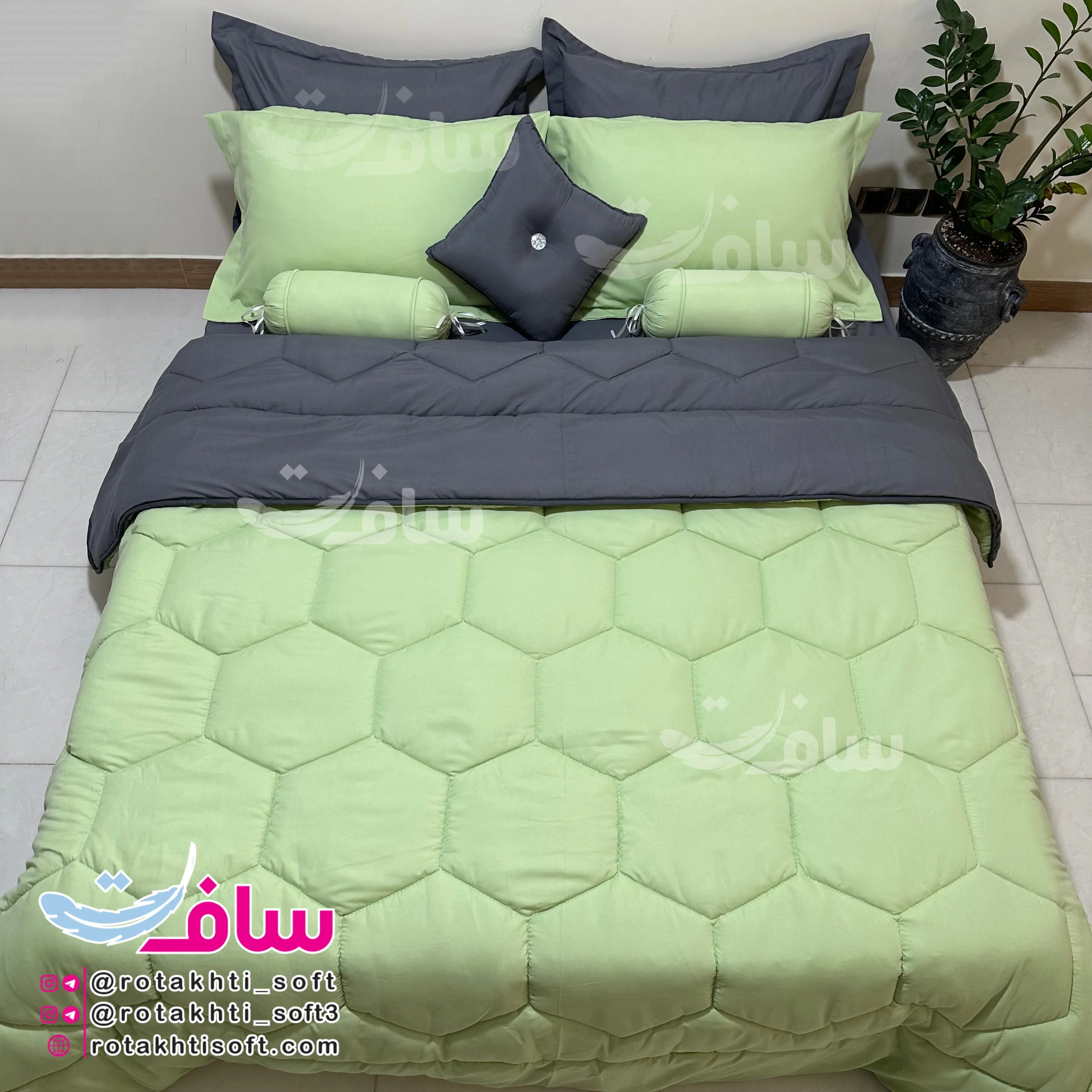 سرویس روتختی دونفره طرح سلطان